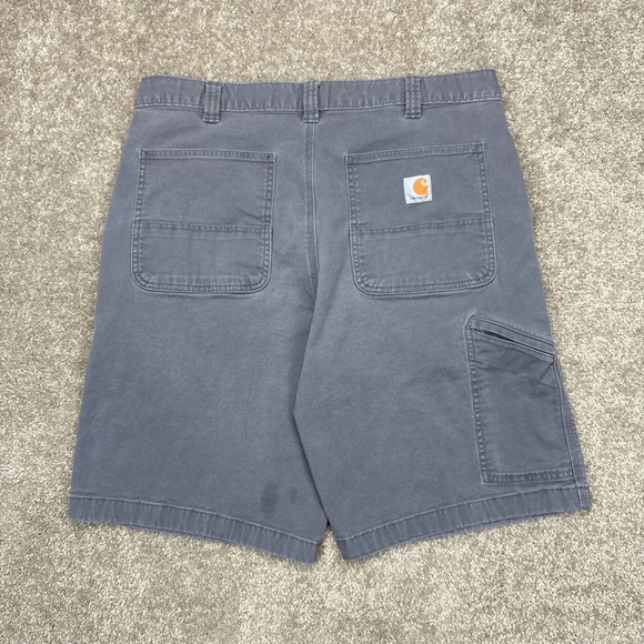 Vintage Y2K Carhartt Baggy Carpenter Shorts Size 36 - Picture 1 of 12